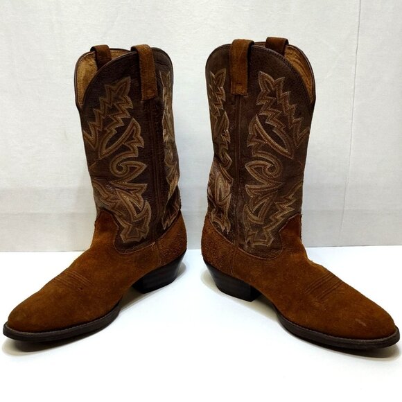Twisted X Western Cowboy Boots Leather Embroidered Upper Men's 8.5D Anti-Fungal - Picture 2 of 12